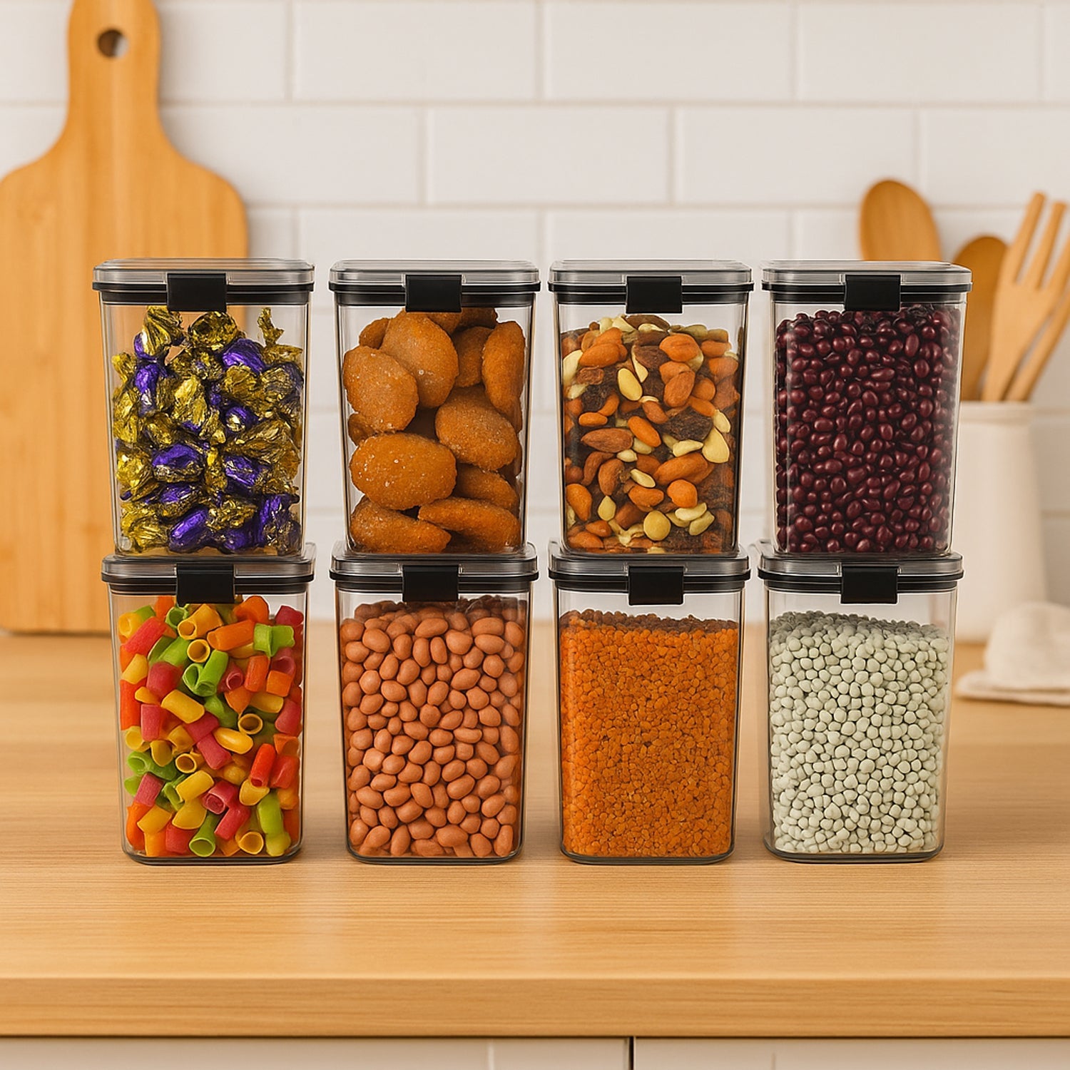 1200 ML Airtight Lock & Lock Food Storage Container Set – 2 Piece 1200 ML Airtight Lock & Lock Food Storage Container Set – 2 Piece